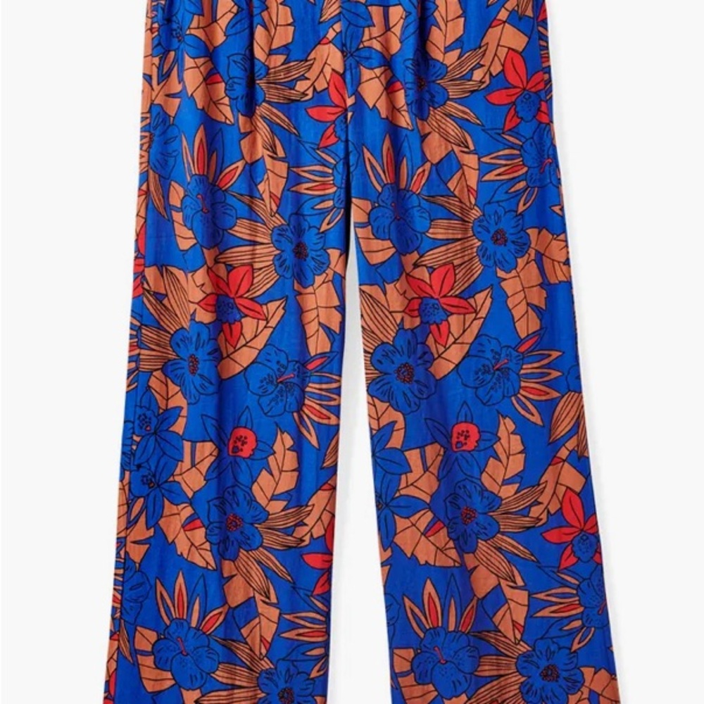 Brixton floral printed trousers